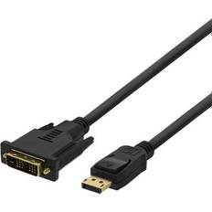 Deltaco Single Link DVI-DisplayPort 2m