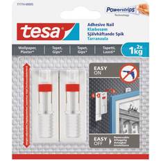 Veggdekorasjoner TESA Adhesive Nail Bildekrok 2st
