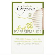 Simply Gentle Organic Paper Stem Buds 200-pack