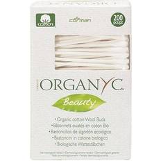 Dermatologically Tested Cotton Pads & Swabs Organyc Beauty Cotton Swabs 200-pack