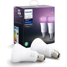 Philips hue ambiance e27 Philips Hue White and Color Ambiance LED Lamps 9W E27 2-pack