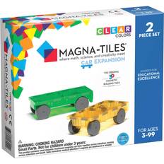 Magna-Tiles Leker Magna-Tiles 3D Magnetic Building 2 Cars Expansion Set
