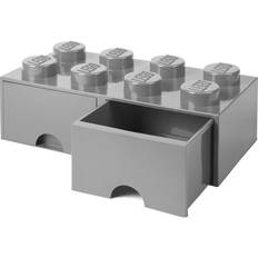 Svarte Oppbevaring Room Copenhagen Lego Brick Drawer 8 Knobs (2 drawers)