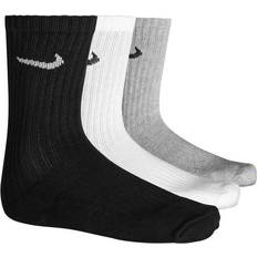 Grau Socken Nike Value Cotton Crew Training Socks 3-pack Men - Grey/White/Black