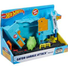 Hot wheels garage Toys Hot Wheels City Gator Garage Attack Playset