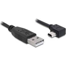 DeLock Angled USB A-USB mini-B 2.0 0.5m