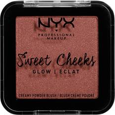 NYX Blushes NYX Sweet Cheeks Creamy Powder Blush Glow Totally Chill
