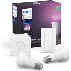 Philips hue starter kit Philips Hue White and Color Ambience LED Lamps 9W E27