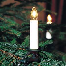 Konstsmide Wooden Chain White/Green Weihnachtsbaumbeleuchtung 25 Lampen