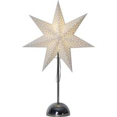 LED-Beleuchtung Weihnachtssterne Star Trading Lottie Chrome Weihnachtsstern 55cm