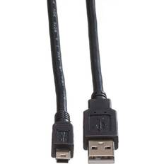 Roline USB A - USB Mini-A 5-pin 2.0 3m