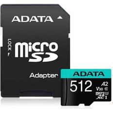 Adata Memory Cards & USB Flash Drives Adata Premier Pro microSDXC Class 10 UHS-I U3 V30 A2 100/80MB/s 512GB
