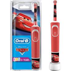 Røde Elektriske tannbørster & Tannspylere Oral-B Kids Disney Cars 3+