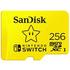 Minnekort SanDisk Nintendo Switch microSDXC Class 10 UHS-I U3 100/90MB /s 256GB