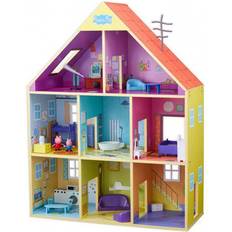 Peppa Pig Dolls & Doll Houses Mattel Peppa Pig Wooden Playhouse