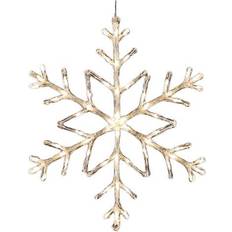Plast Julestjerner Star Trading Snowflake Julestjerne 60cm