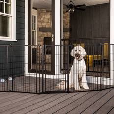 Carlson Haustiere Carlson Outdoor Extra Tall Super Wide Pet Pen and Gate