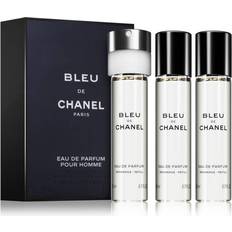 Chanel Herre Parfymer Chanel Bleu De Chanel Pour Homme EdP 3x20ml Refill