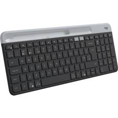 Tenkeyless (TKL) - Trådløs Tastaturer Logitech Slim Multi-Device Wireless Keyboard K580 (Nordic)