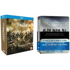 Filmer på salg The Pacific / Band Of Brothers - Limited Edition Gift Set (HBO) [Blu-ray][Region Free]