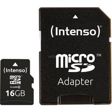 16 GB - microSDHC Memory Cards Intenso MicroSDHC Class 10 16GB