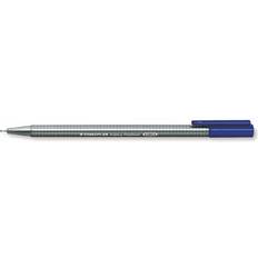 Blå Fineliners Staedtler Triplus Fineliner Pen Blue 0.3mm