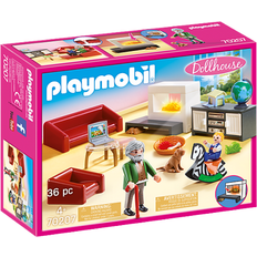 Playmobil Dukker & dukkehus Playmobil Dollhouse Comfortable Living Room 70207