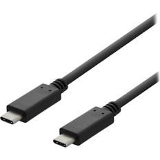 Usb c kabel Deltaco USB C - USB C M-M 3m