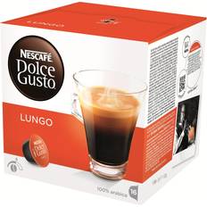 Nescafé Dolce Gusto K-cups & Coffee Pods Nescafé Dolce Gusto Cafe Lungo 16pcs