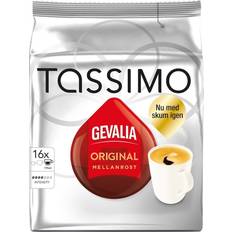 Tassimo Kaffekapsler Tassimo Gevalia Medium Roasted Coffee Capsules 16st