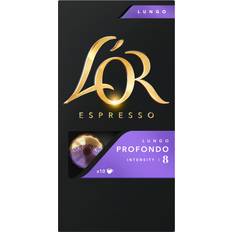 Kaffeekapseln L'OR Espresso Lungo Profondo 8 10Stk.