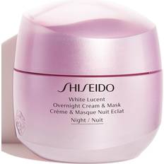 Nachtcremes - Nicht komedogen Gesichtscremes Shiseido White Lucent Overnight Cream & Mask 75ml
