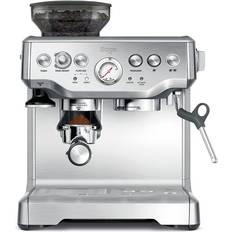 Integrert kaffekvern Espressomaskiner Sage The Barista Express Silver