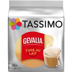 Tassimo Kaffekapsler Tassimo Gevalia Café au Lait 16st 1pakk