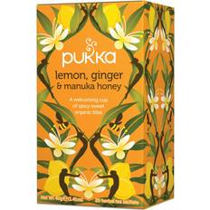 Te Pukka Lemon, Ginger & Manuka Honey 20st