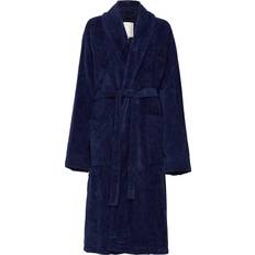 Lexington Unterwäsche Lexington Hotel Velour Robe - Dress Blue
