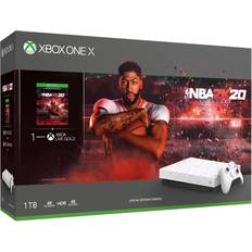 Xbox one x Microsoft Xbox One X 1TB - NBA 2K20 Special Edition Bundle