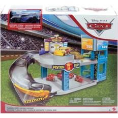 Mattel Toy Garage Mattel Disney Pixar Cars Florida 500 Racing Garage Playset
