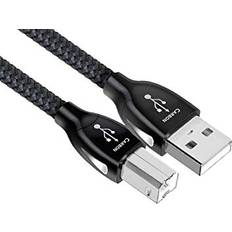 Carbon USB A - USB B 2.0 0.8m