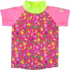Babyer UV-gensere ImseVimse Swim & Sun T-shirt - Pink Beach Life