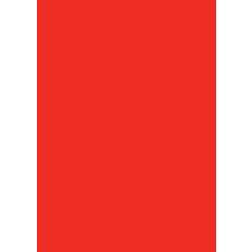 Røde Kopipapir Bungers Colored Paper Red A4 80g/m² 50st