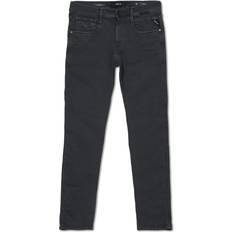 Replay jeans hyperflex Replay Slim Fit Hyperflex Anbass Jeans - BlackBoard