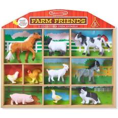 Melissa & Doug Bauernhöfe Spielzeuge Melissa & Doug Farm Friends 10 Collectible Farm Animals