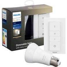 Philips hue e27 white Philips Hue White LED Lamps 9W E27 Recipe Kit