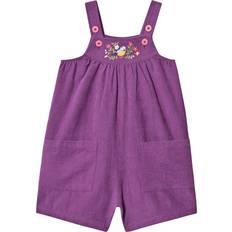 Frugi Peggy Cord Playsuit - Amethyst/Finch Floral (499232)