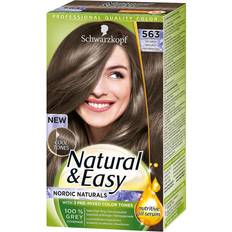 Permanente hårfarger Schwarzkopf Natural & Easy #563 Sval Ljusbrun