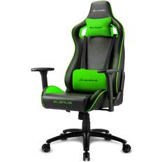 Sharkoon Elbrus 2 Universal Gaming Chair - Black/Green