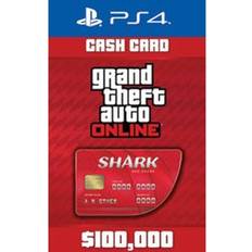 Grand Theft Auto Online - Red Shark Cash Card $100,000- PS4