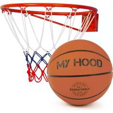 Basketball My Hood Basketball Basket with Ball