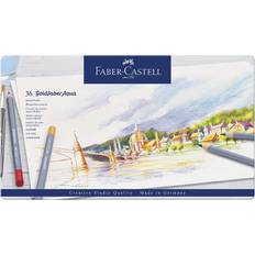 Watercolor Pencils Faber-Castell Goldfaber Aqua Watercolour Pencil Tin of 36